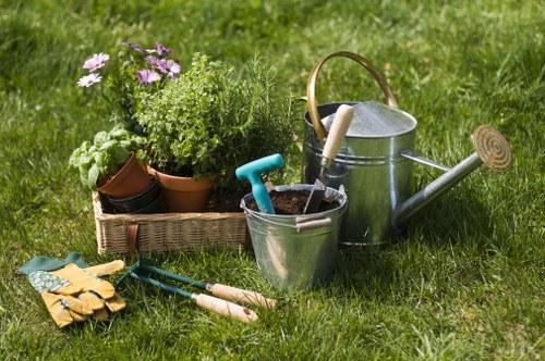 Garden service booking and scheduling paperwork