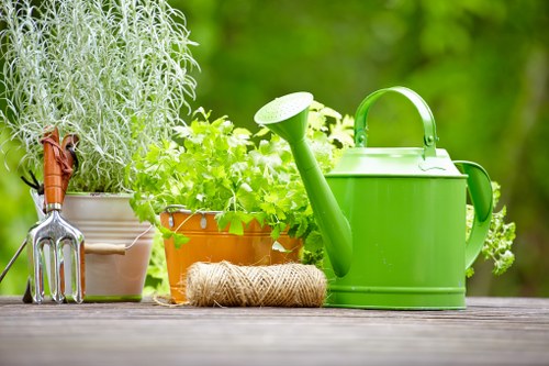 Local transfer station handling garden materials responsibly