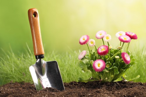 Professional gardening in Woodlands focusing on structure and balance